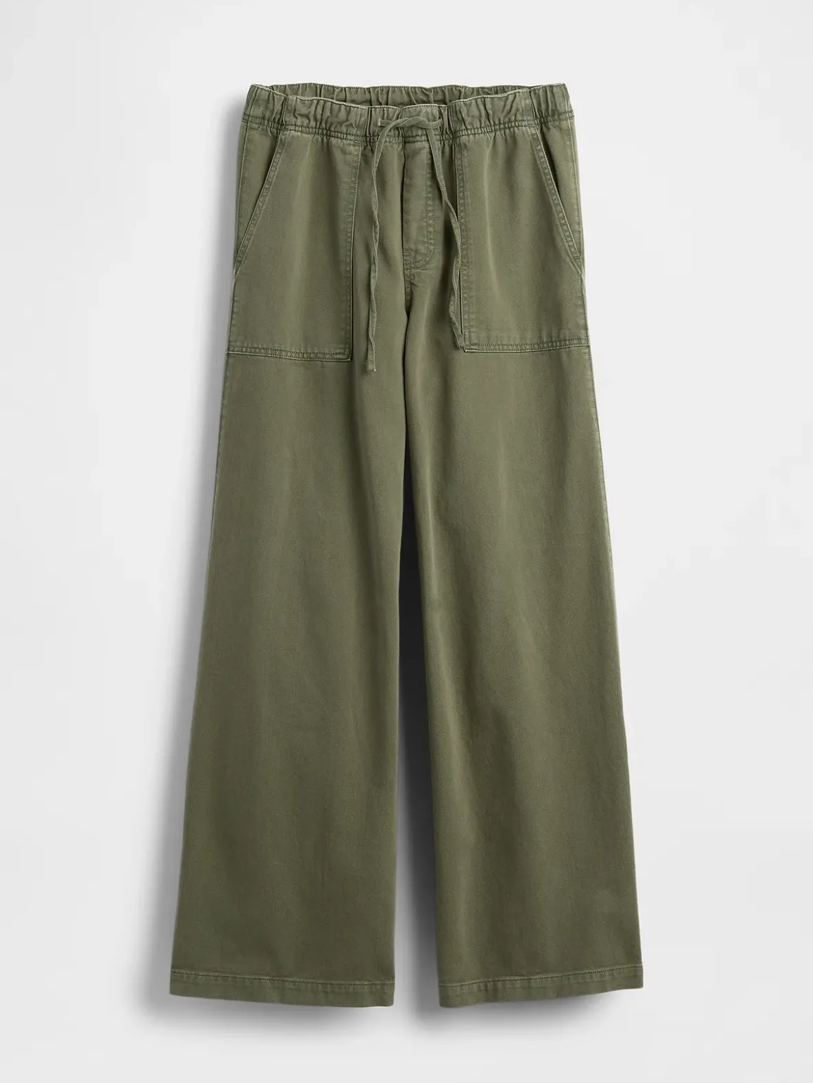 Mid Rise Easy Baggy Pants