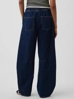 Mid Rise Easy Horseshoe Jeans