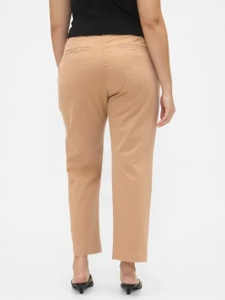 Mid Rise Khakis