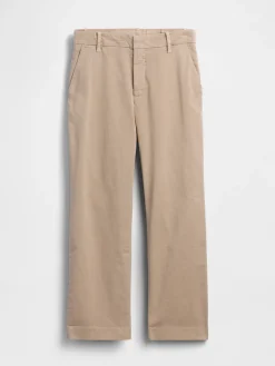 Mid Rise Khakis
