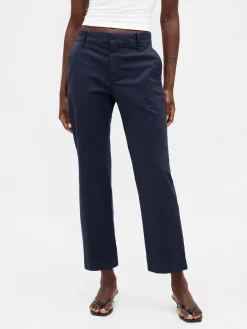 Mid Rise Khakis