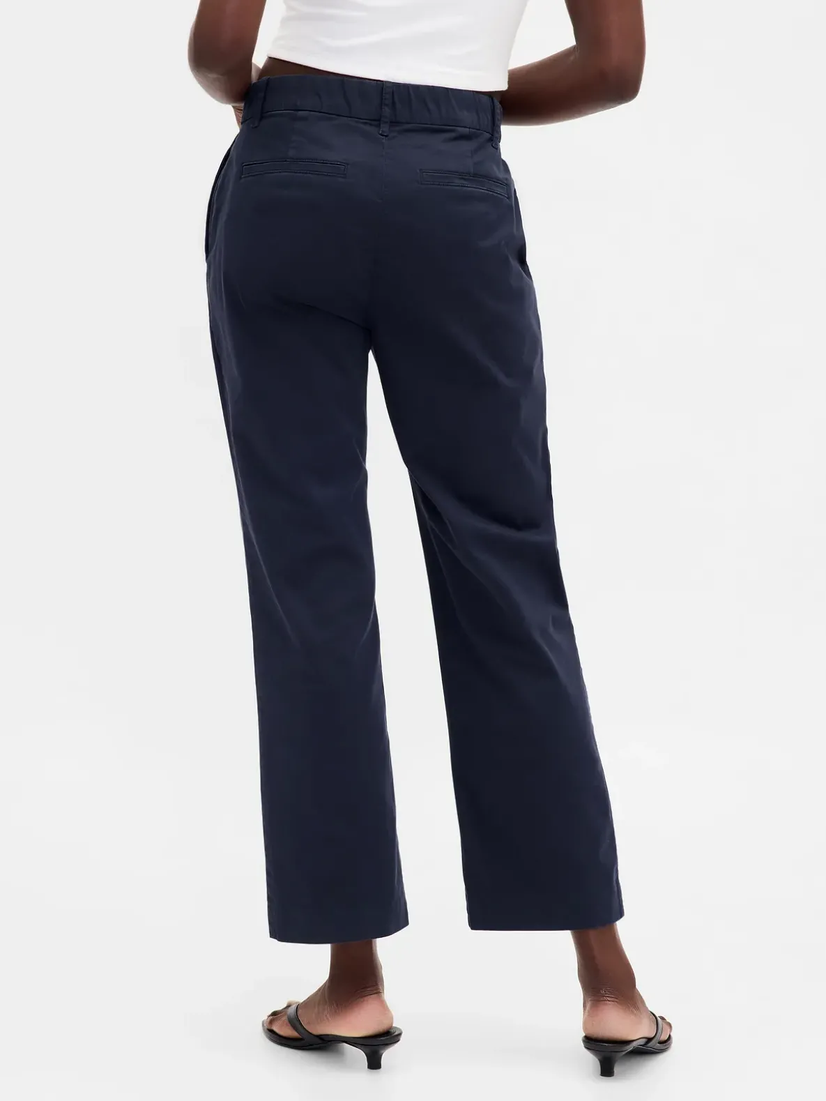 Mid Rise Khakis