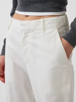 Mid Rise Khakis
