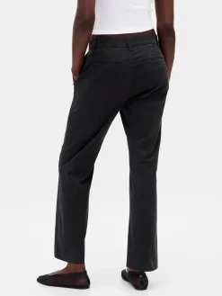 Mid Rise Khakis