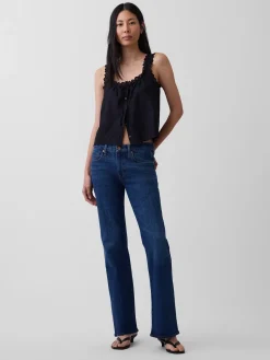 Mid Rise Relaxed Boot Jeans