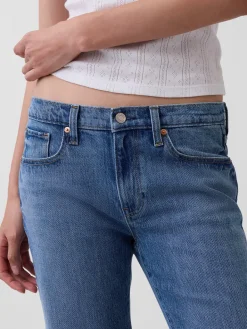 Mid Rise Relaxed Boot Jeans