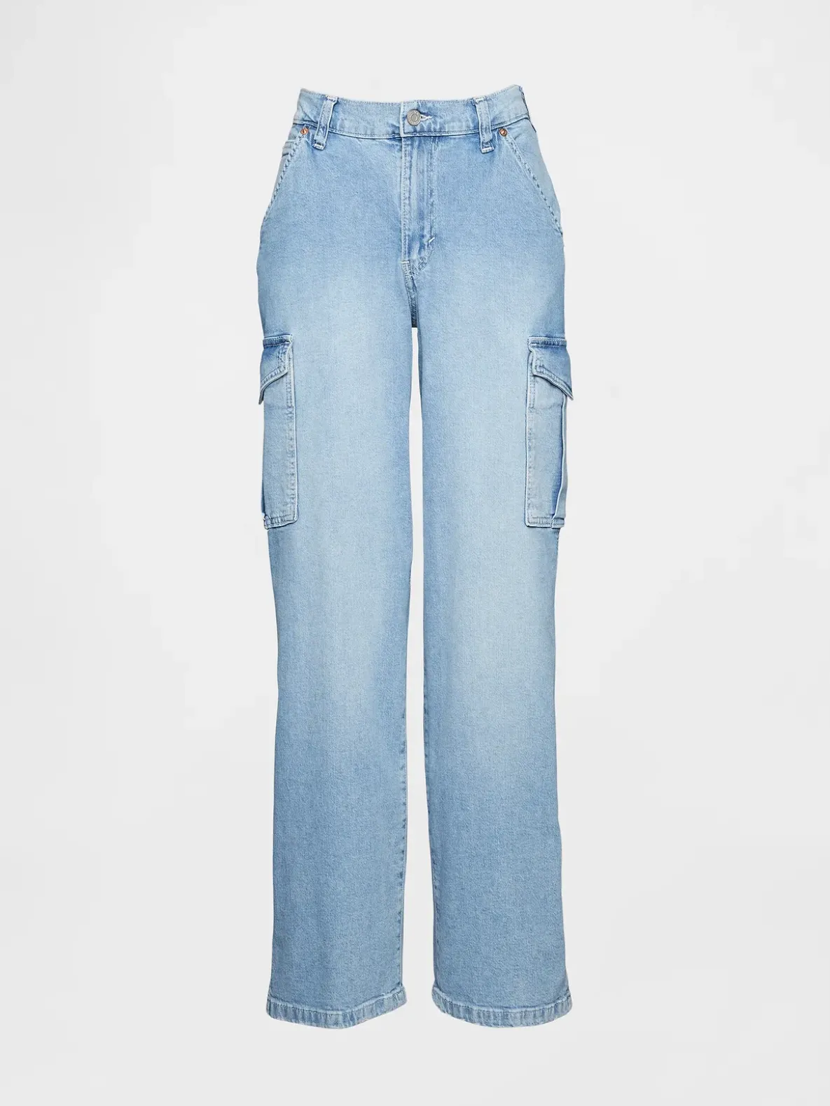 Mid Rise '90s Loose Cargo Jeans