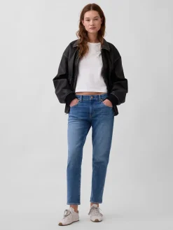 Mid Rise Slim Taper Jeans