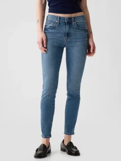 Mid Rise True Skinny Jeans