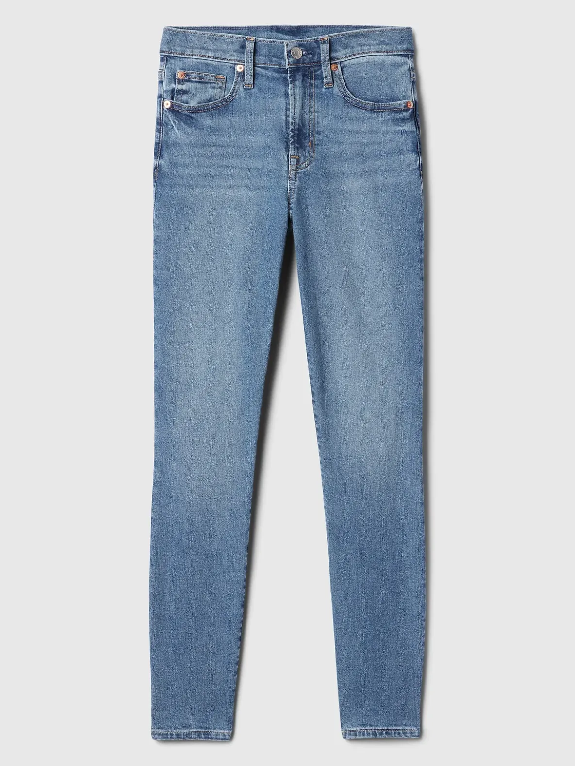 Mid Rise True Skinny Jeans