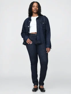Mid Rise True Skinny Jeans