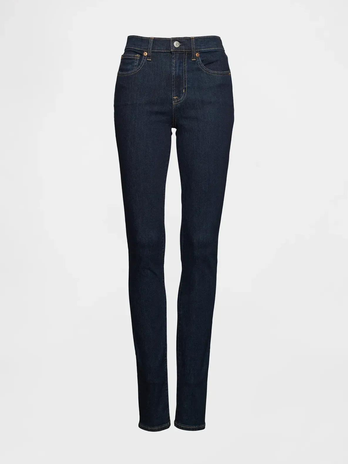 Mid Rise True Skinny Jeans