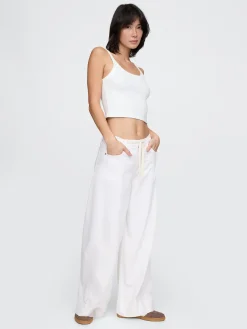Mid Rise UltraSoft Baggy Jeans