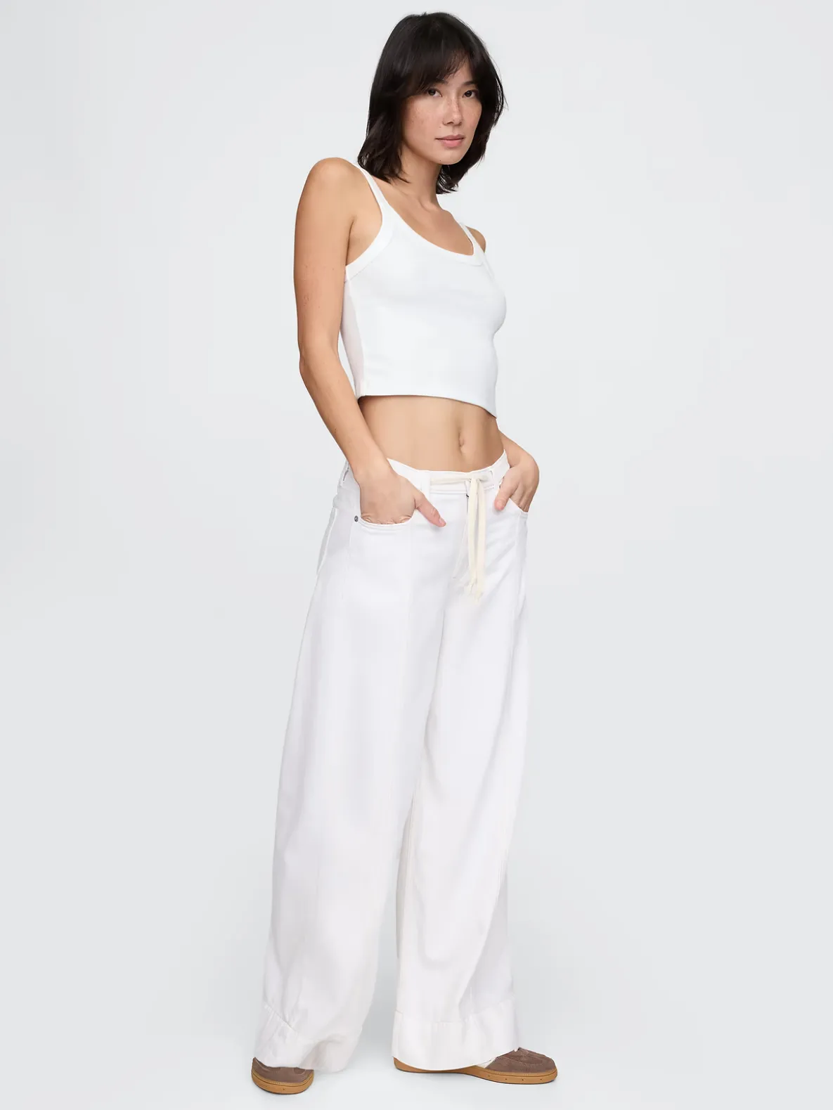 Mid Rise UltraSoft Baggy Jeans
