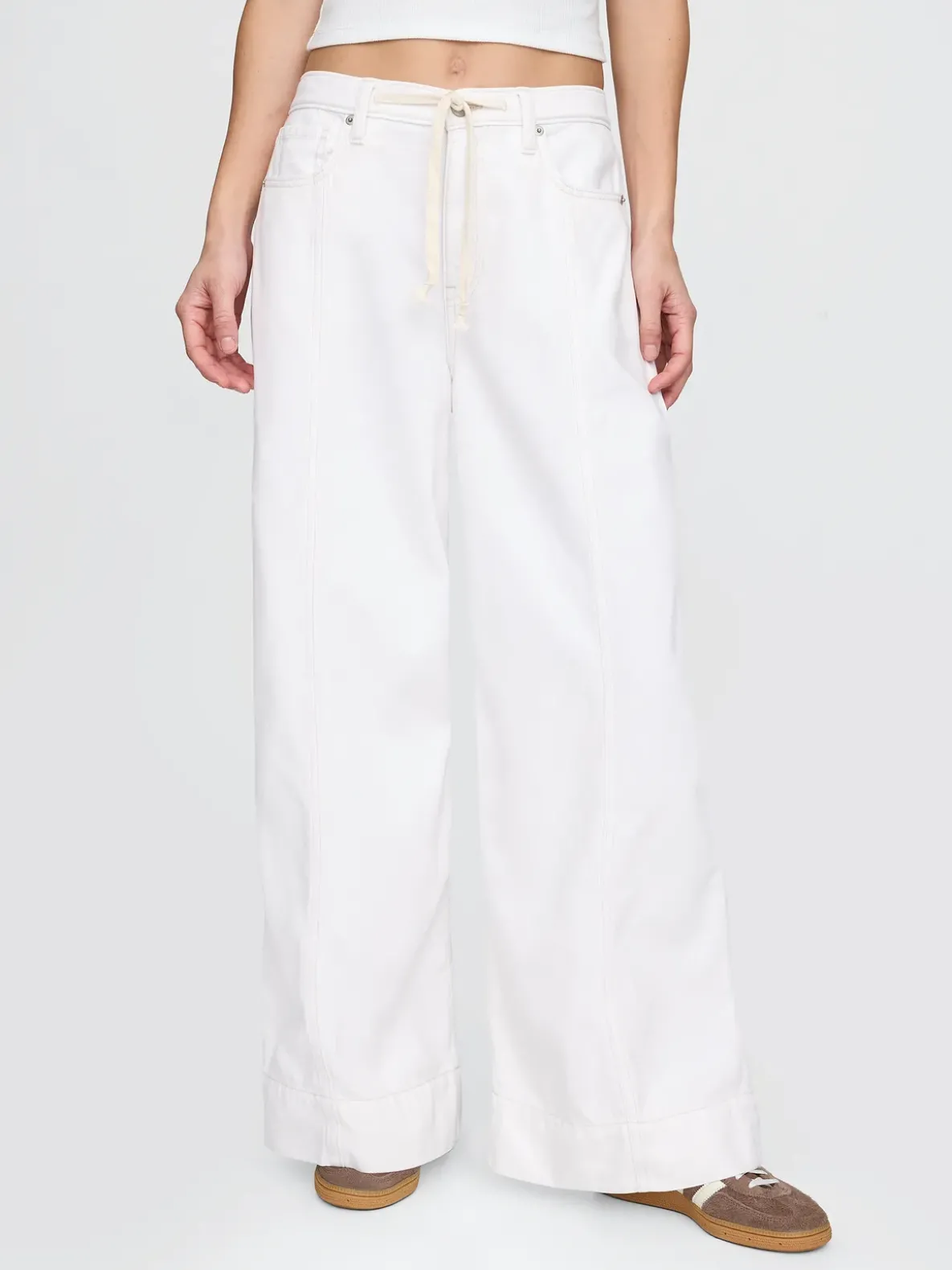 Mid Rise UltraSoft Baggy Jeans