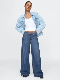 Mid Rise UltraSoft Baggy Jeans