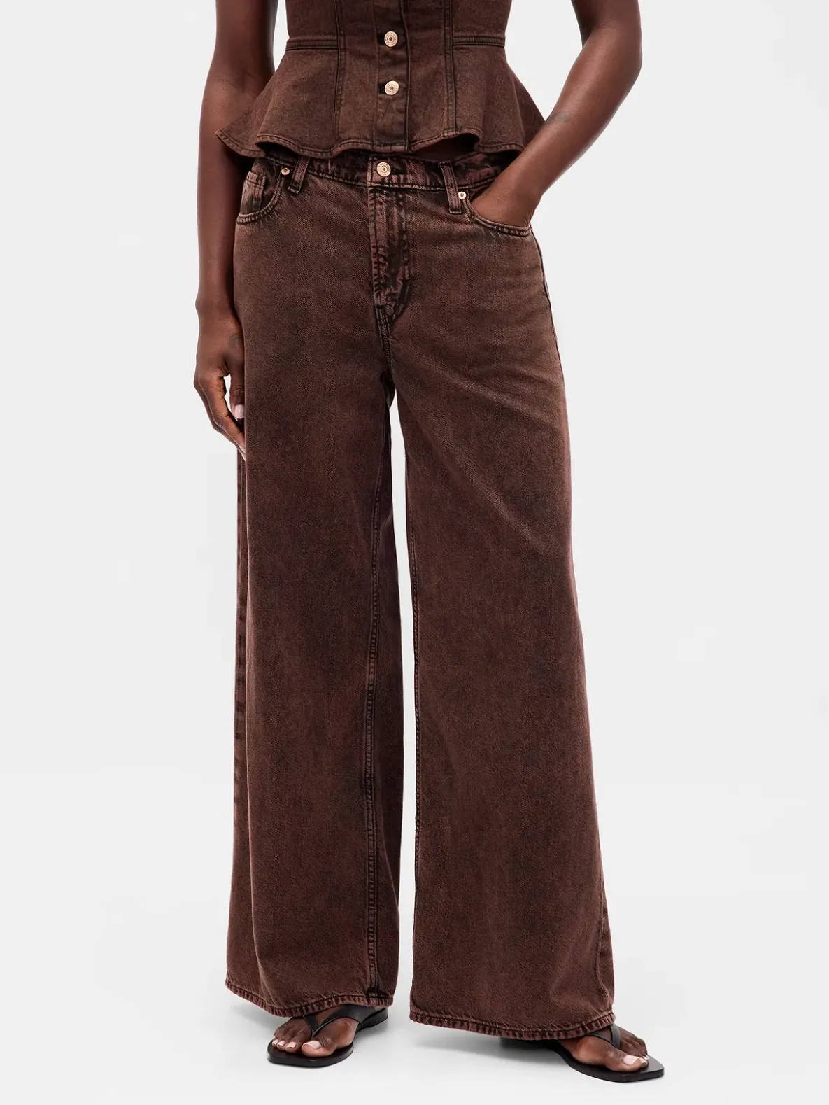 Mid Rise UltraSoft Baggy Jeans