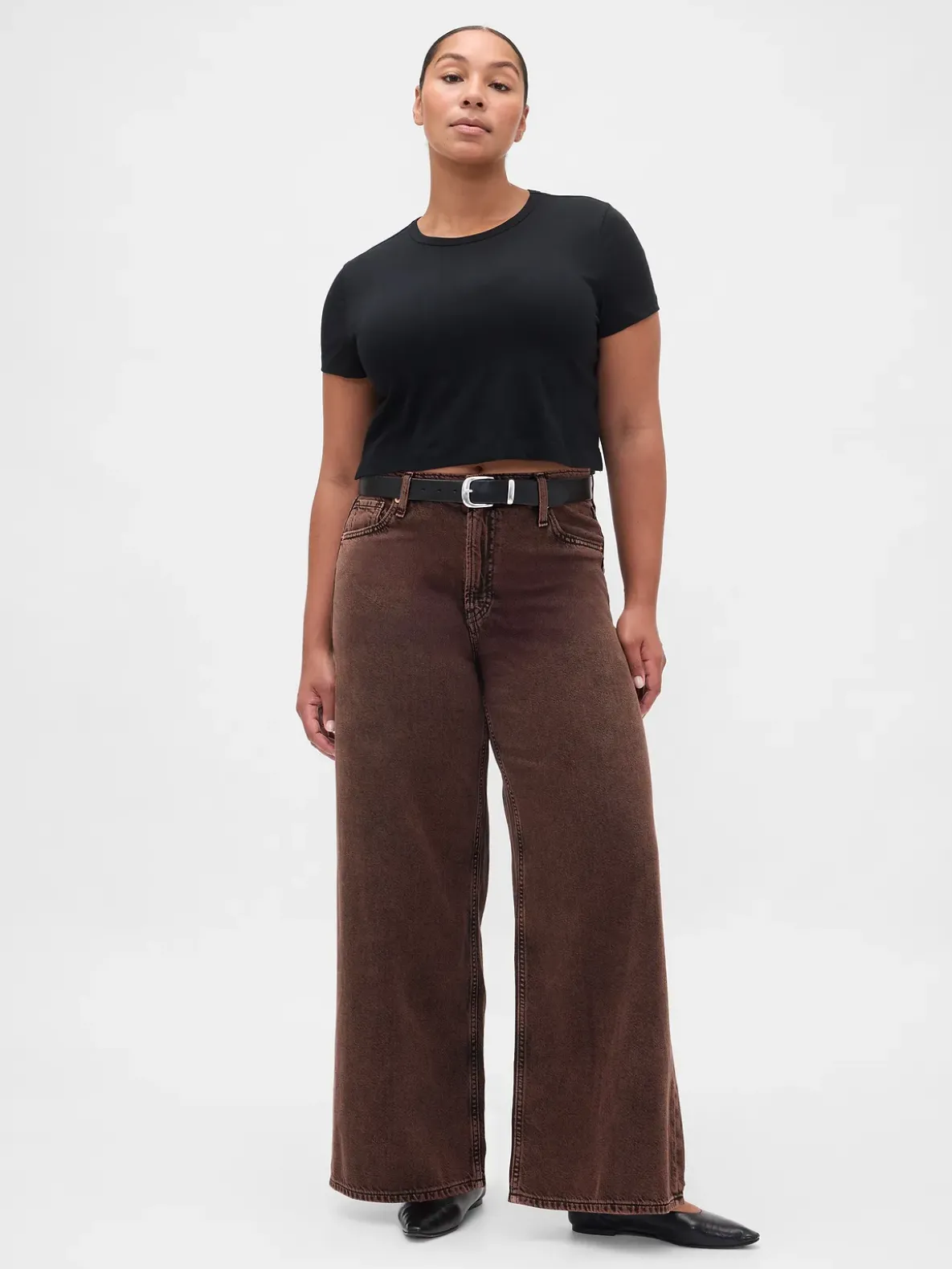 Mid Rise UltraSoft Baggy Jeans