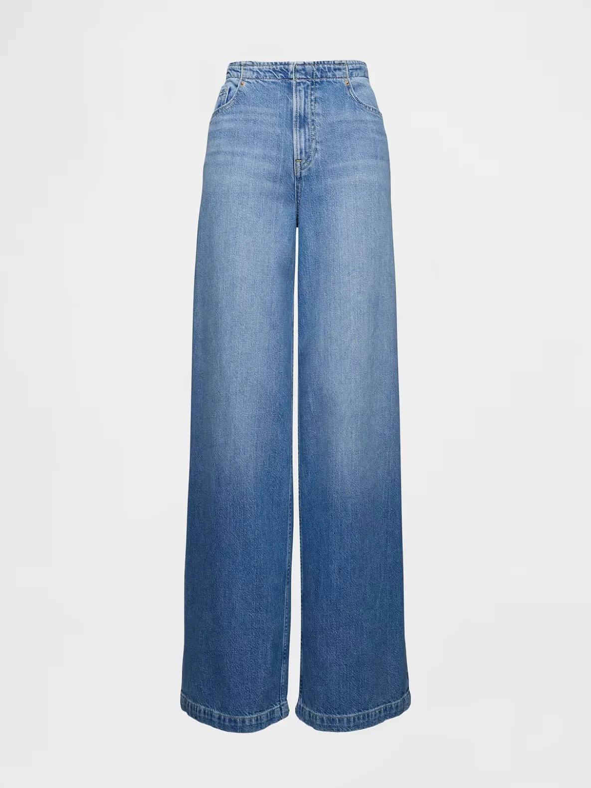 Mid Rise UltraSoft Baggy Jeans