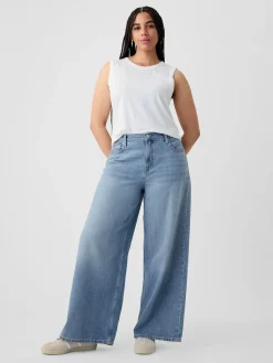 Mid Rise UltraSoft Baggy Jeans