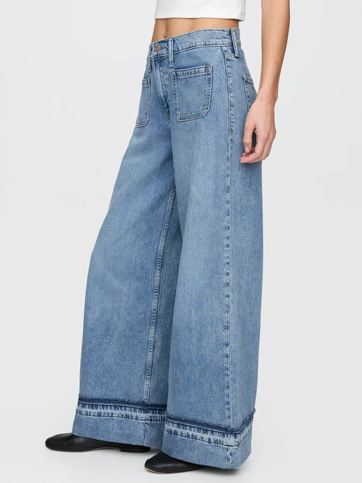 Mid Rise UltraSoft Baggy Jeans