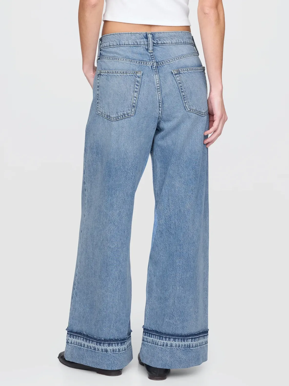 Mid Rise UltraSoft Baggy Jeans