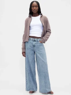 Mid Rise UltraSoft Baggy Jeans