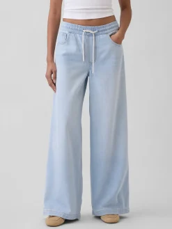 Mid Rise UltraSoft Easy Baggy Jeans