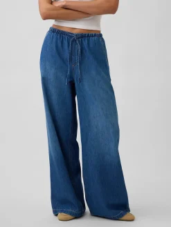 Mid Rise UltraSoft Easy Baggy Jeans