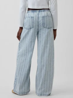 Mid Rise UltraSoft Easy Baggy Jeans