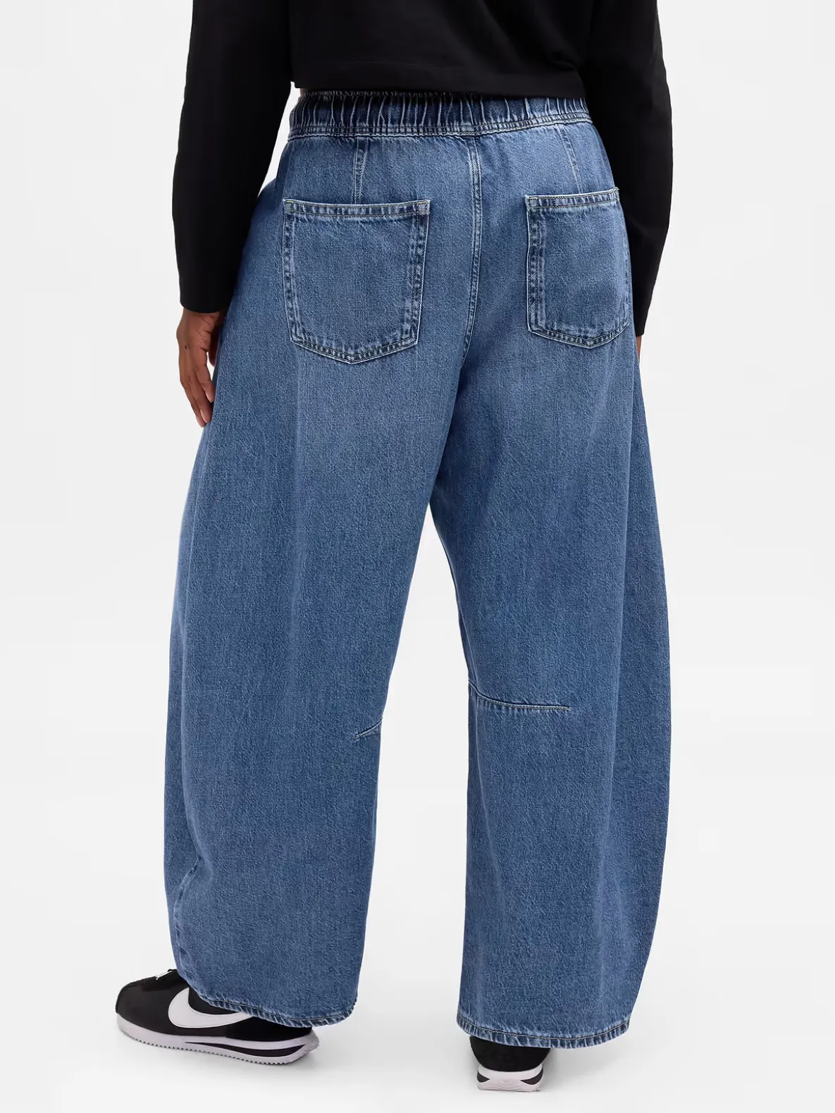 Mid Rise UltraSoft Easy Horseshoe Jeans