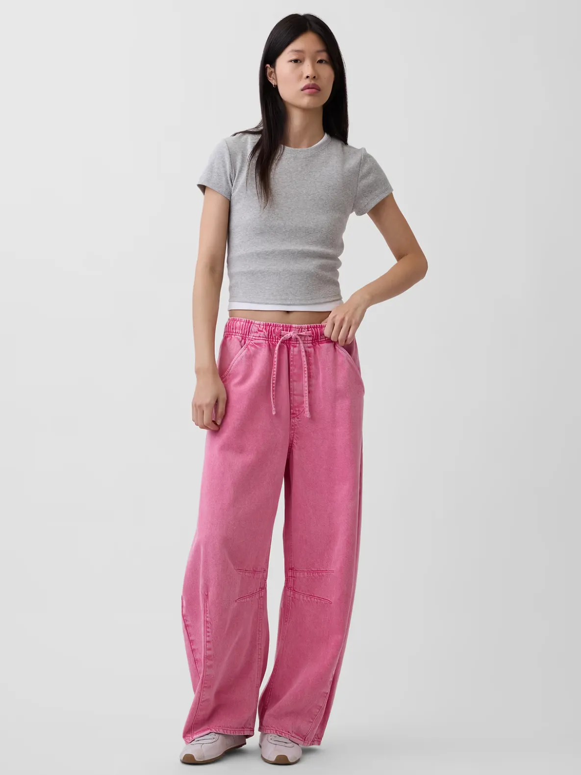 Mid Rise UltraSoft Easy Horseshoe Jeans