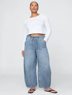 Mid Rise UltraSoft Easy Horseshoe Jeans