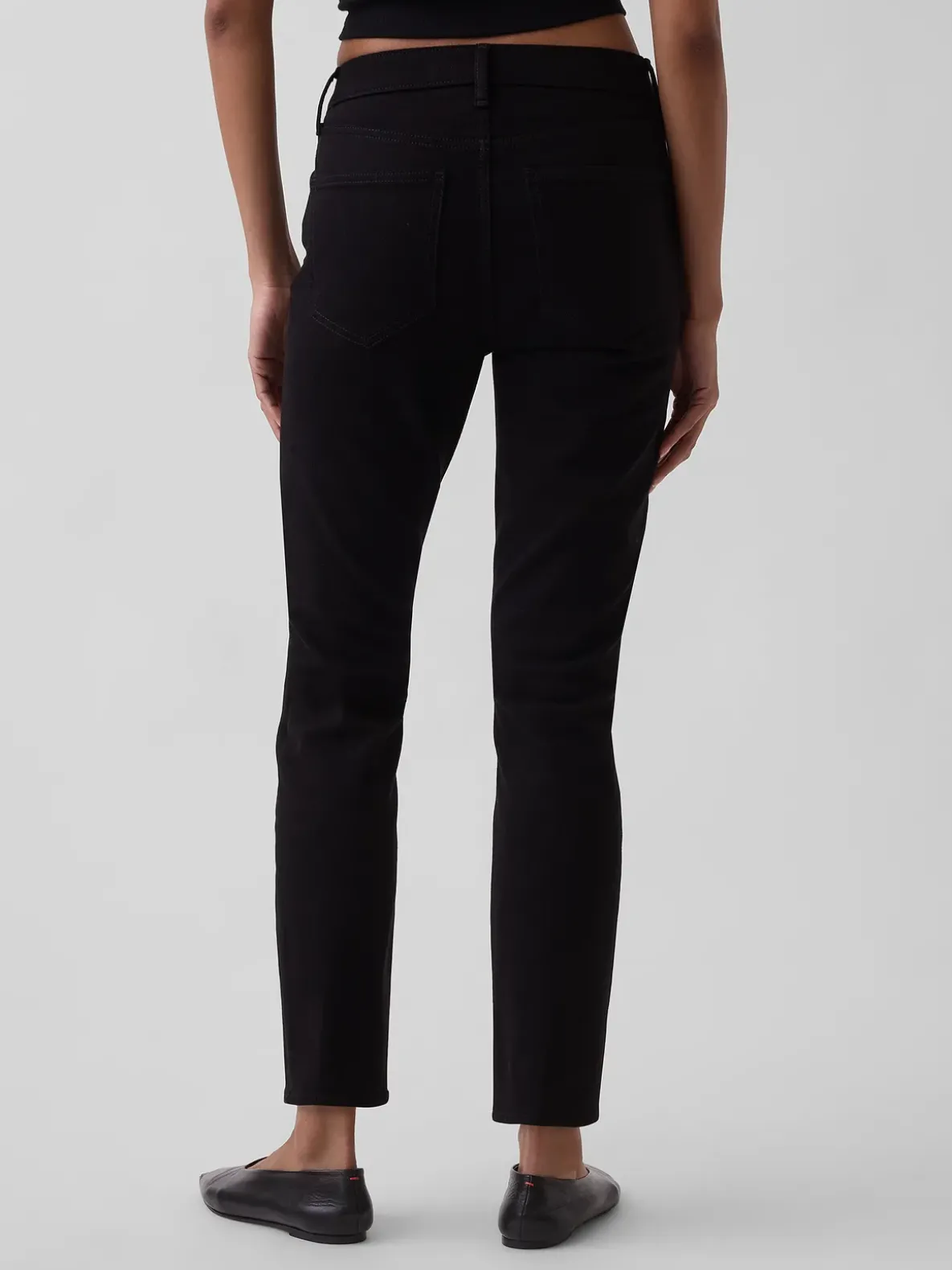 Mid Rise Vintage Slim Jeans