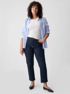 Mid Rise Vintage Slim Jeans