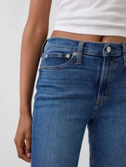 Mid Rise Vintage Slim Jeans