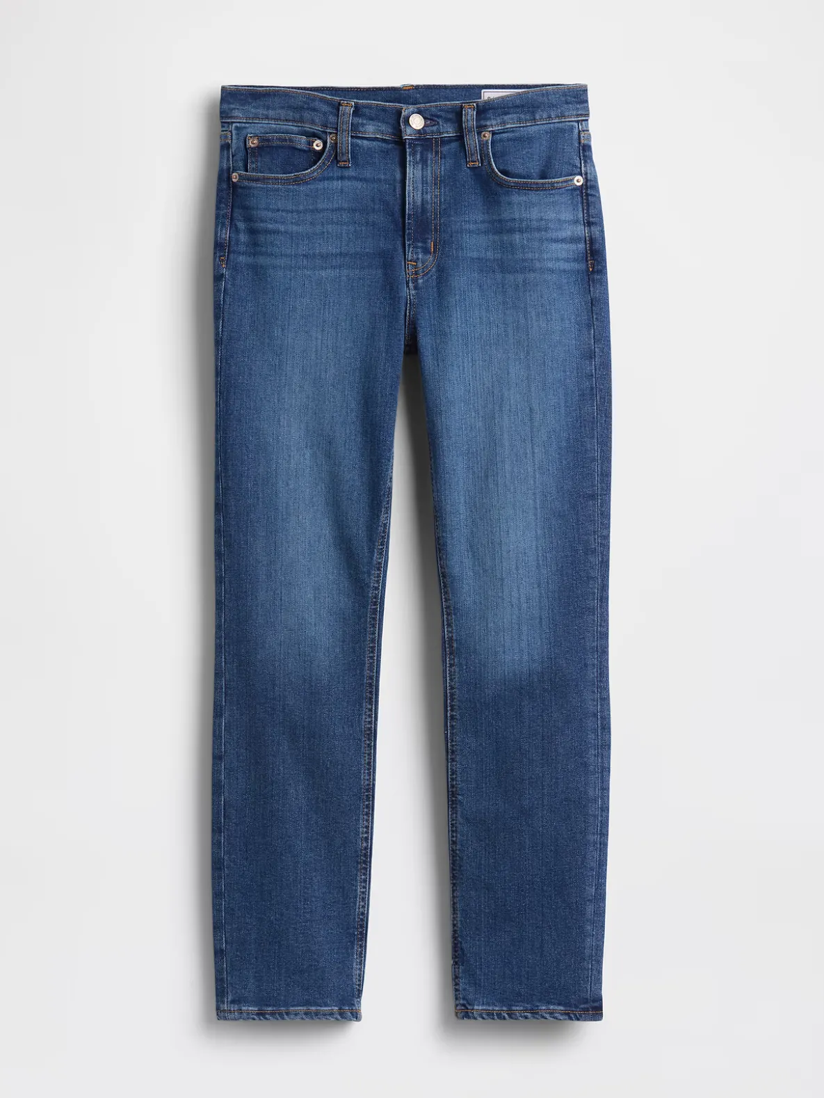 Mid Rise Vintage Slim Jeans