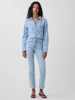 Mid Rise Vintage Slim Jeans