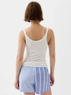 Mini Rib PJ Tank Top