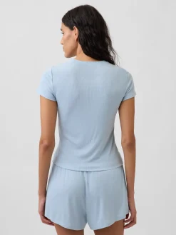 Mini Rib PJ T-Shirt