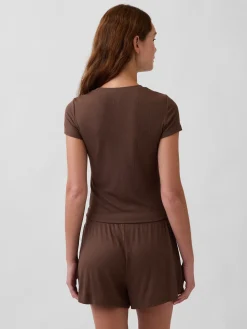 Mini Rib PJ T-Shirt