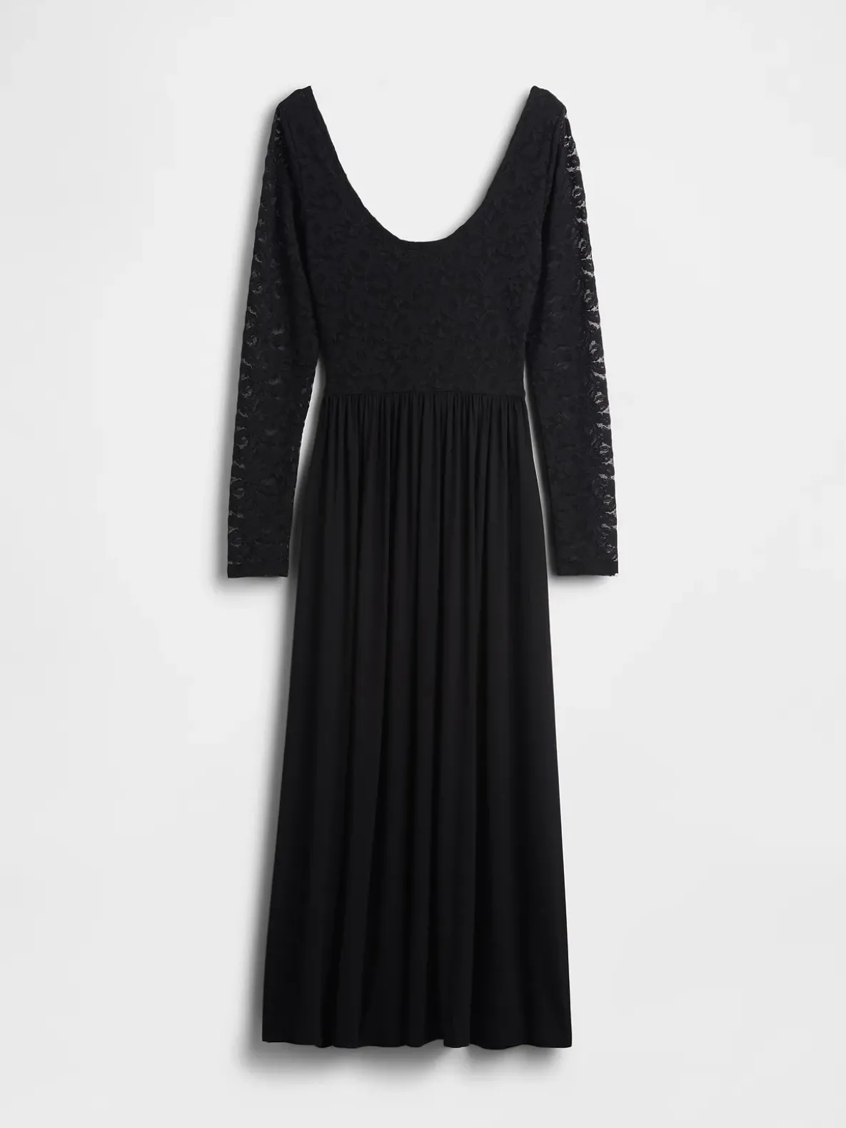 Mixed Media Maxi Dress