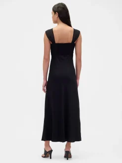 Mixed Media Maxi Dress