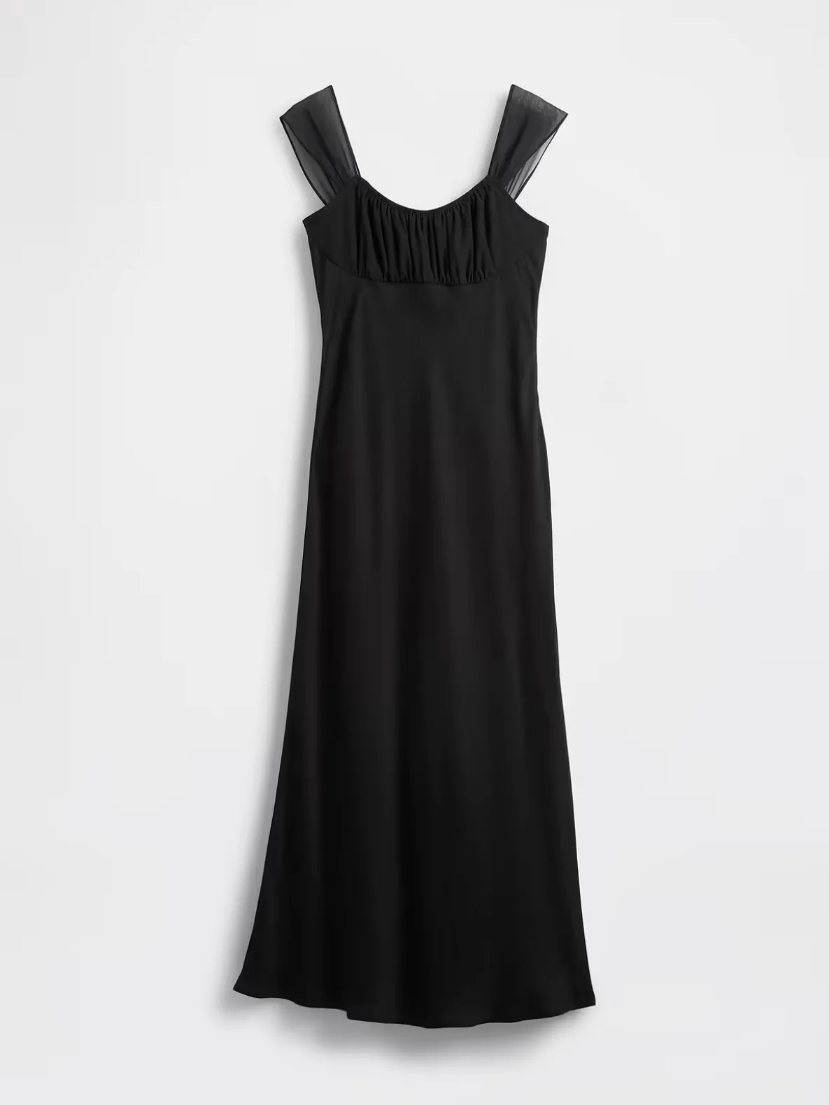 Mixed Media Maxi Dress