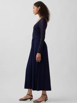 Mixed Media Maxi Dress
