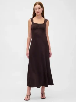 Mixed Media Maxi Dress