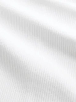 Modern Compact Rib Crop T-Shirt