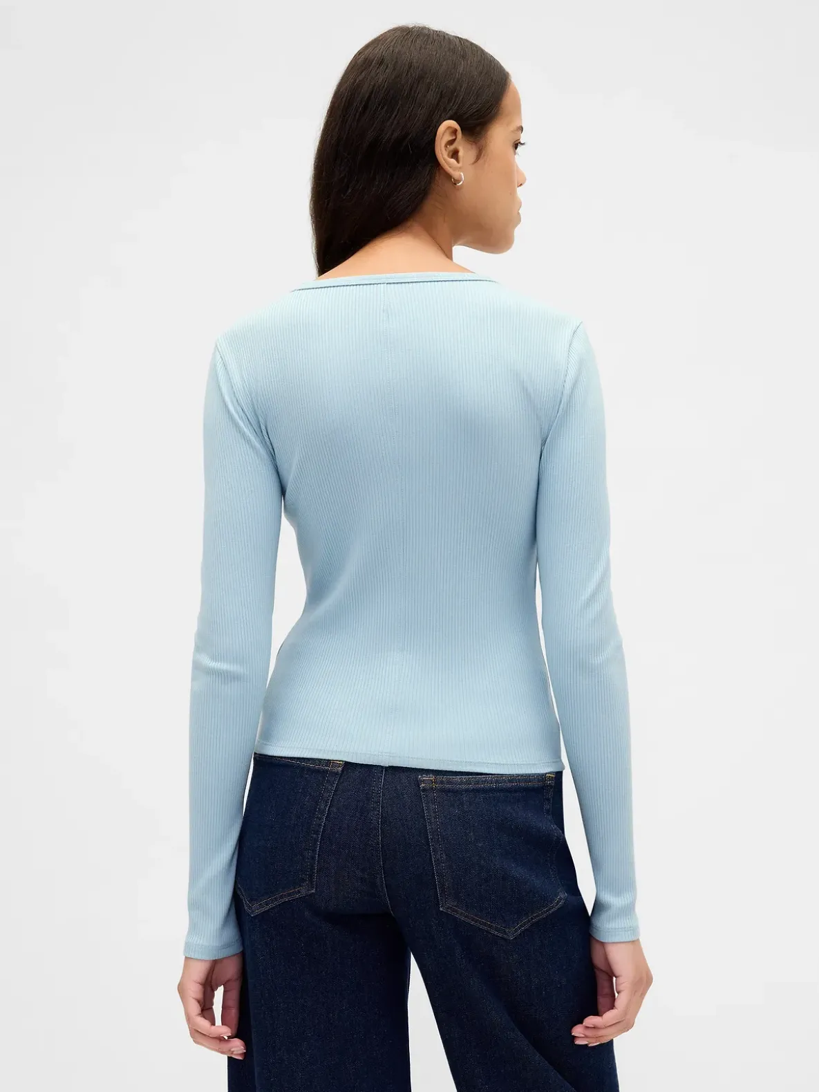 Modern Compact Rib Crop T-Shirt