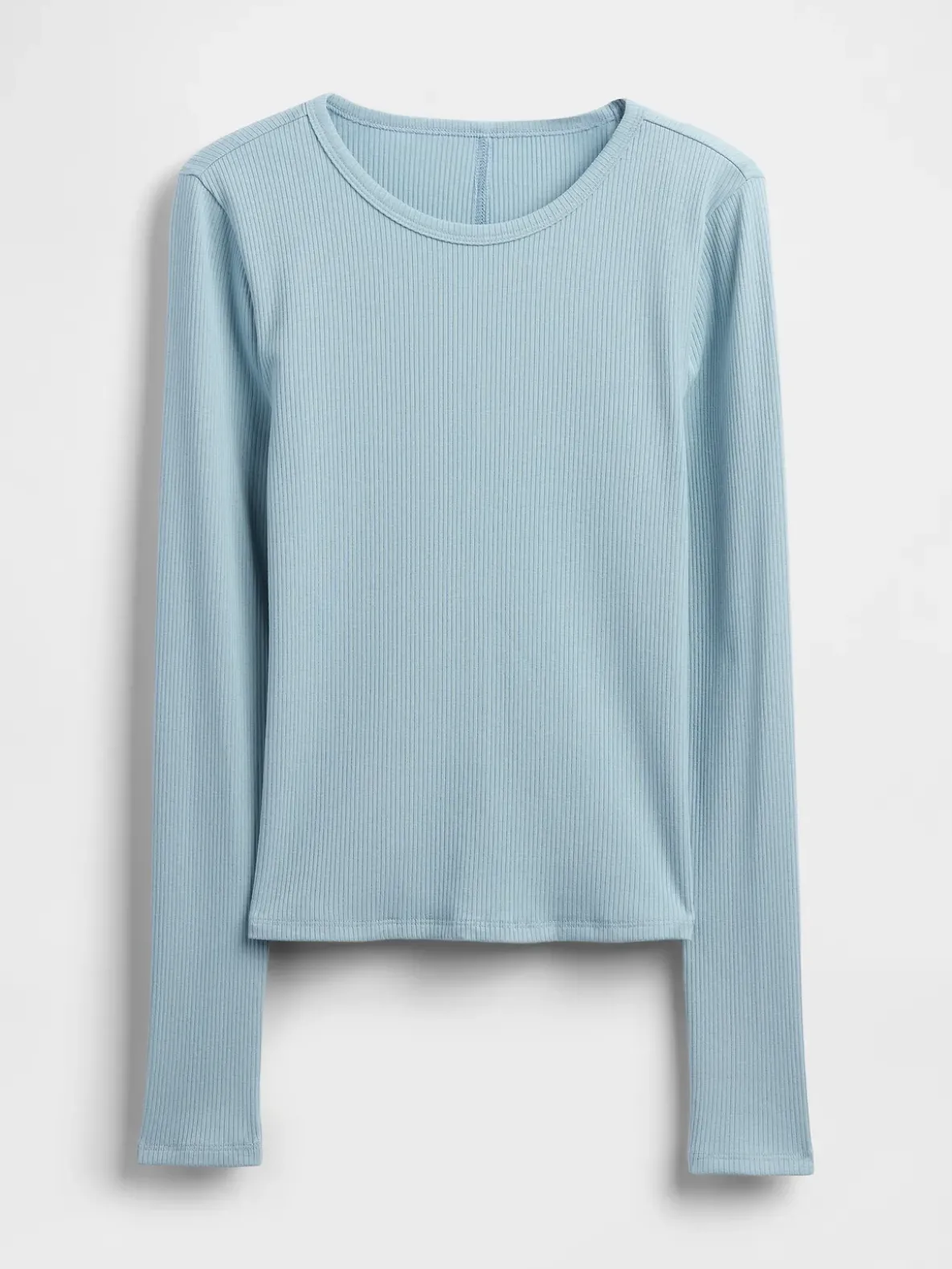 Modern Compact Rib Crop T-Shirt