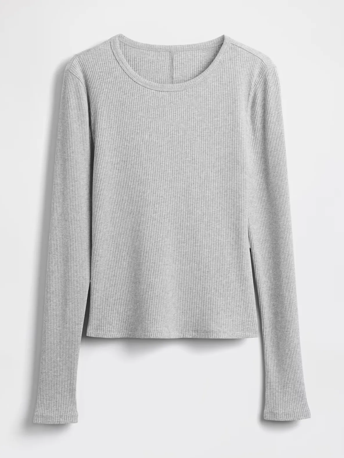 Modern Compact Rib Crop T-Shirt